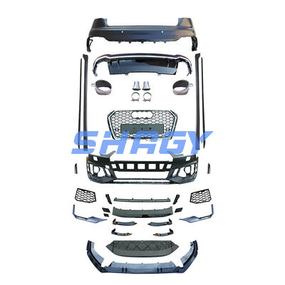 Audi A4 B9 Zmodyfikowany do RS4 Front Bumper Style Z PP 4.5 Grille